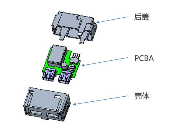 USB充电器模块